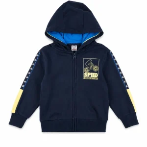 Sudadera de niño en azul marino speed