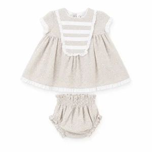 Conjunto bebé niña vestido y braguita | Cocote by Charanga