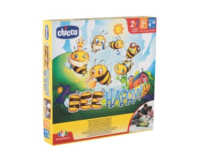 CHICCO – Juego de Mesa Bee Happy Abejas para Niños 2+ Años – Memoria, Atención y Juego Familiar