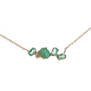 Collar Cuarteto Esmeraldas