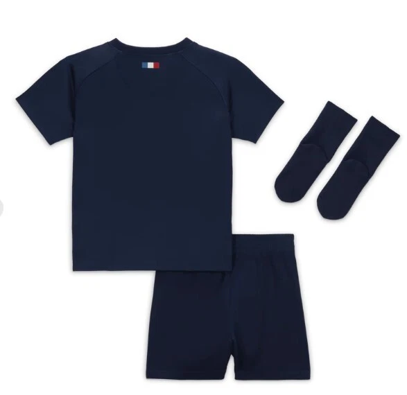 NIKE – Conjunto PSG bebé 6-9 meses Nike oficial (3 piezas) - Imagen 4