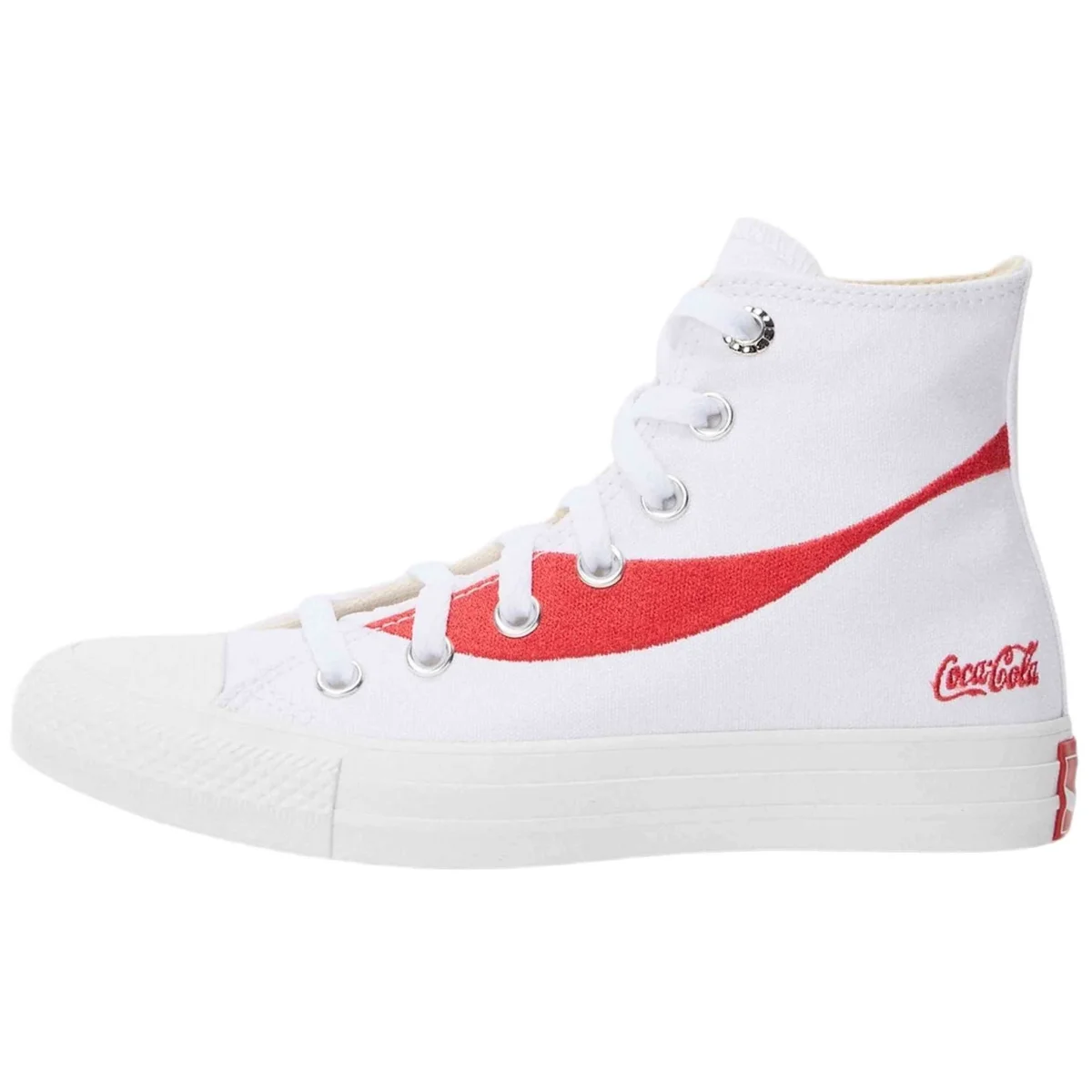 CONVERSE – Converse Chuck Taylor x Coca-Cola Edición Limitada Blancas - Imagen 9