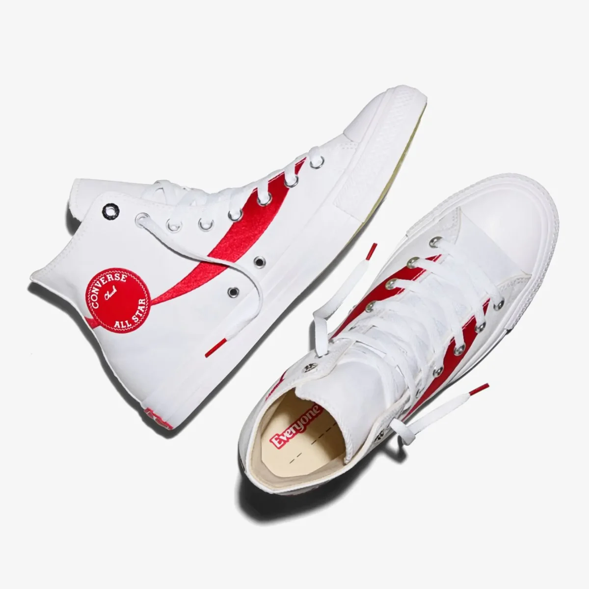 CONVERSE – Converse Chuck Taylor x Coca-Cola Edición Limitada Blancas - Imagen 6