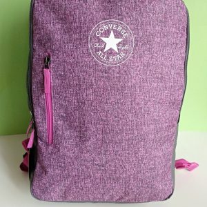 CONVERSE – Mochila Converse All Star Vertical Zip Morada 41 cm Original Unisex Edición Limitada Descatalogada