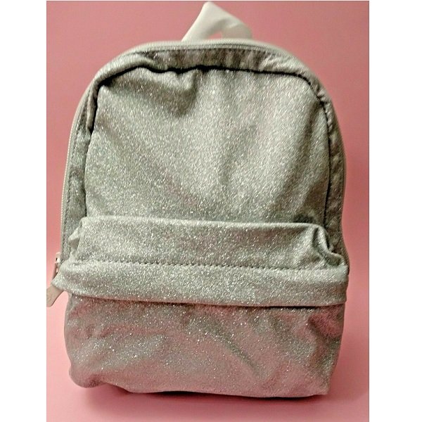 CONVERSE – Mini Mochila Converse x Miley Cyrus Plata Glitter 20x25x11 cm Mujer Edición Limitada - Imagen 5