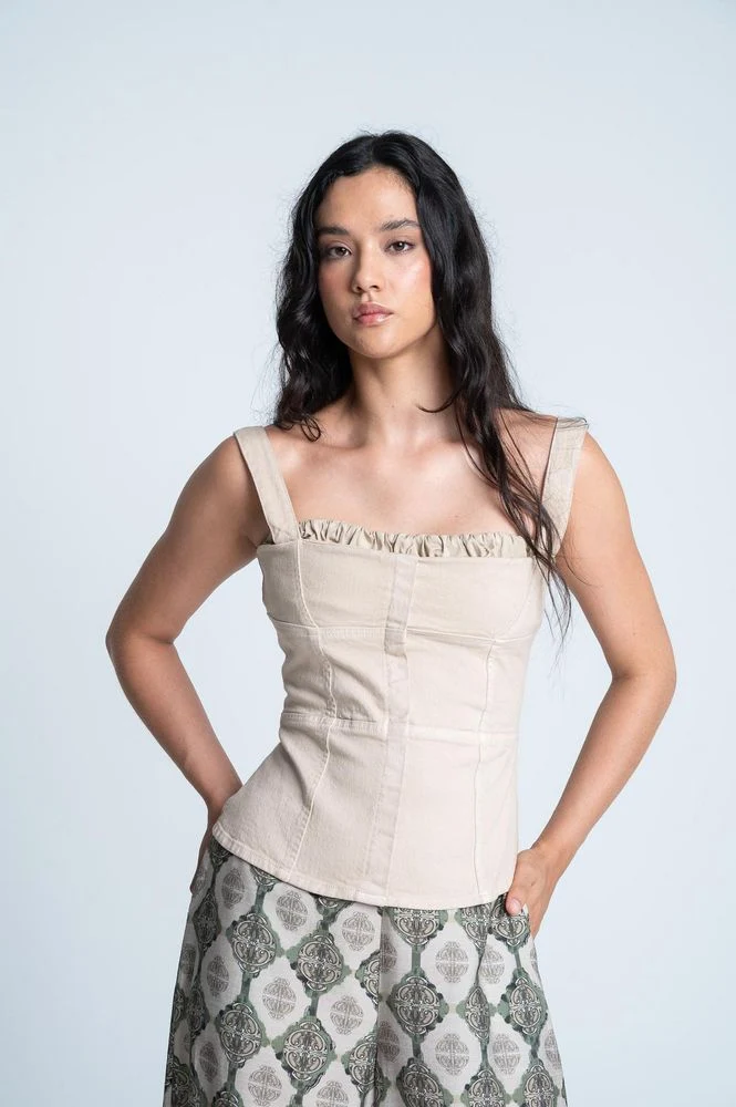 Corset Sin mangas Ajustada ARKITECT X JORGE DUQUE - Imagen 7