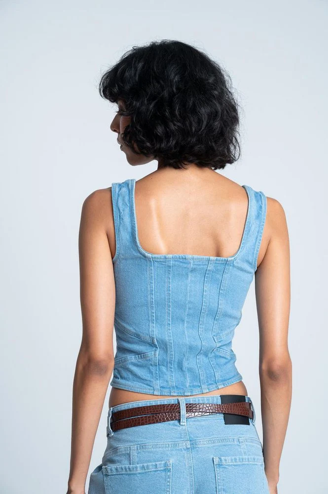 Corset Sin mangas Ajustada ARKITECT X JORGE DUQUE - Imagen 9
