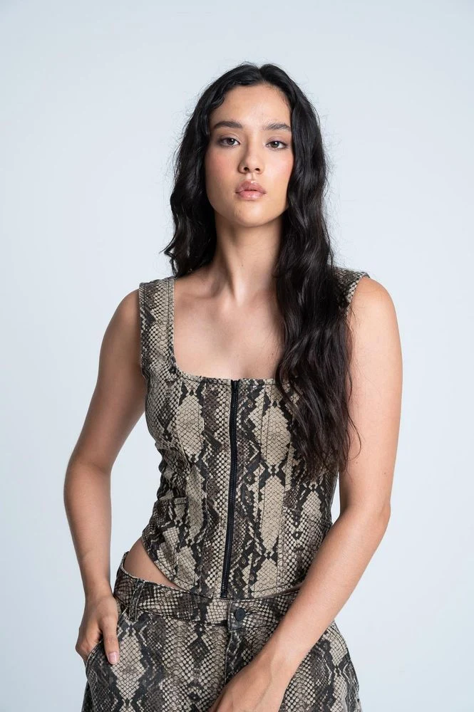 Corset Sin mangas Ajustada ARKITECT X JORGE DUQUE - Imagen 2