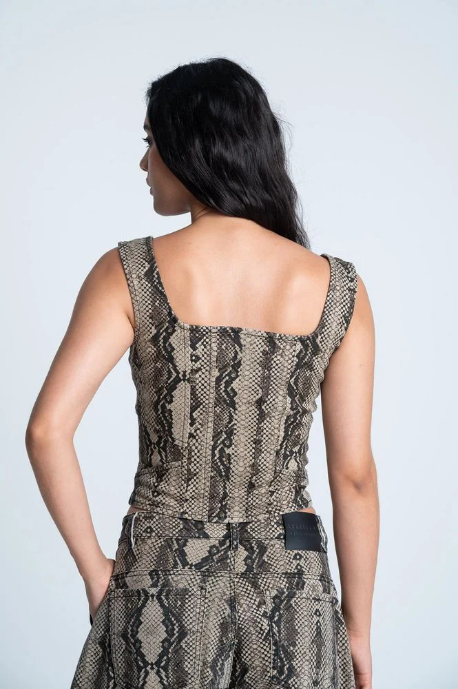 Corset Sin mangas Ajustada ARKITECT X JORGE DUQUE - Imagen 4