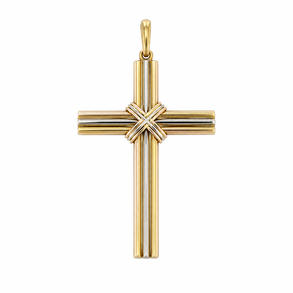 Cruz vintage Trinity de Cartier circa 1990 ref.-941535 - Imagen 2