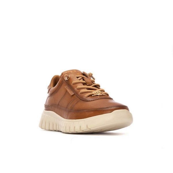 Zapatilla de mujer plano Carmela 16252501 camel - Imagen 3