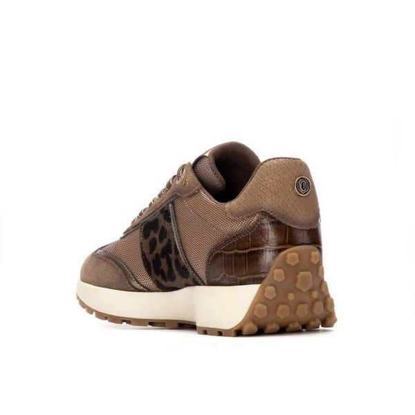Zapatilla de mujer plano Carmela 16270202 taupe - Imagen 3