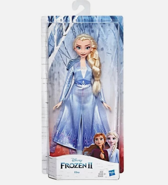 DISNEY FROZEN 2 – Muñeca Elsa Frozen 2 Disney Articulada 30 cm Vestido Azul