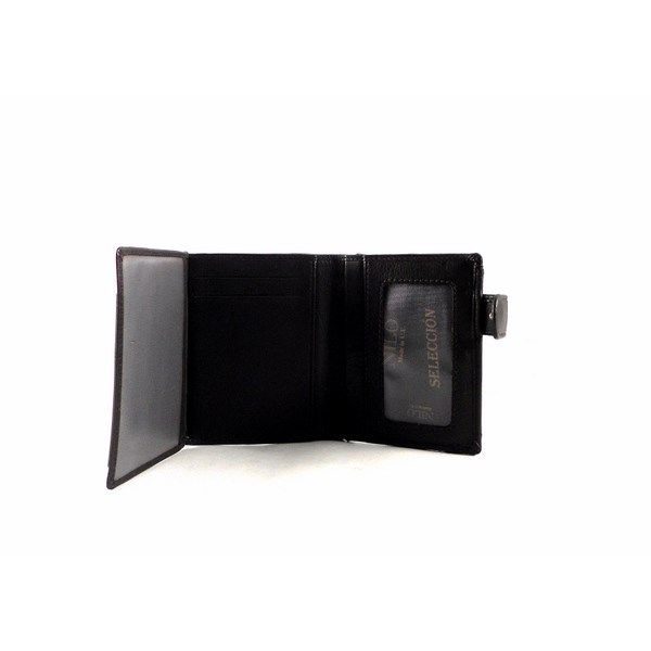 Cartera piel hombre Nilo vertical con cierre y monedero exterior - Imagen 8