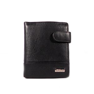 Cartera piel hombre Nilo con cierre y monedero interior