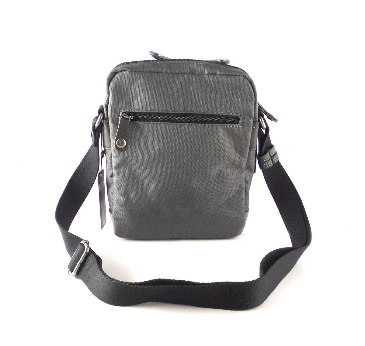 Reportero para hombre Matties Bags cremalleras negro - Imagen 4
