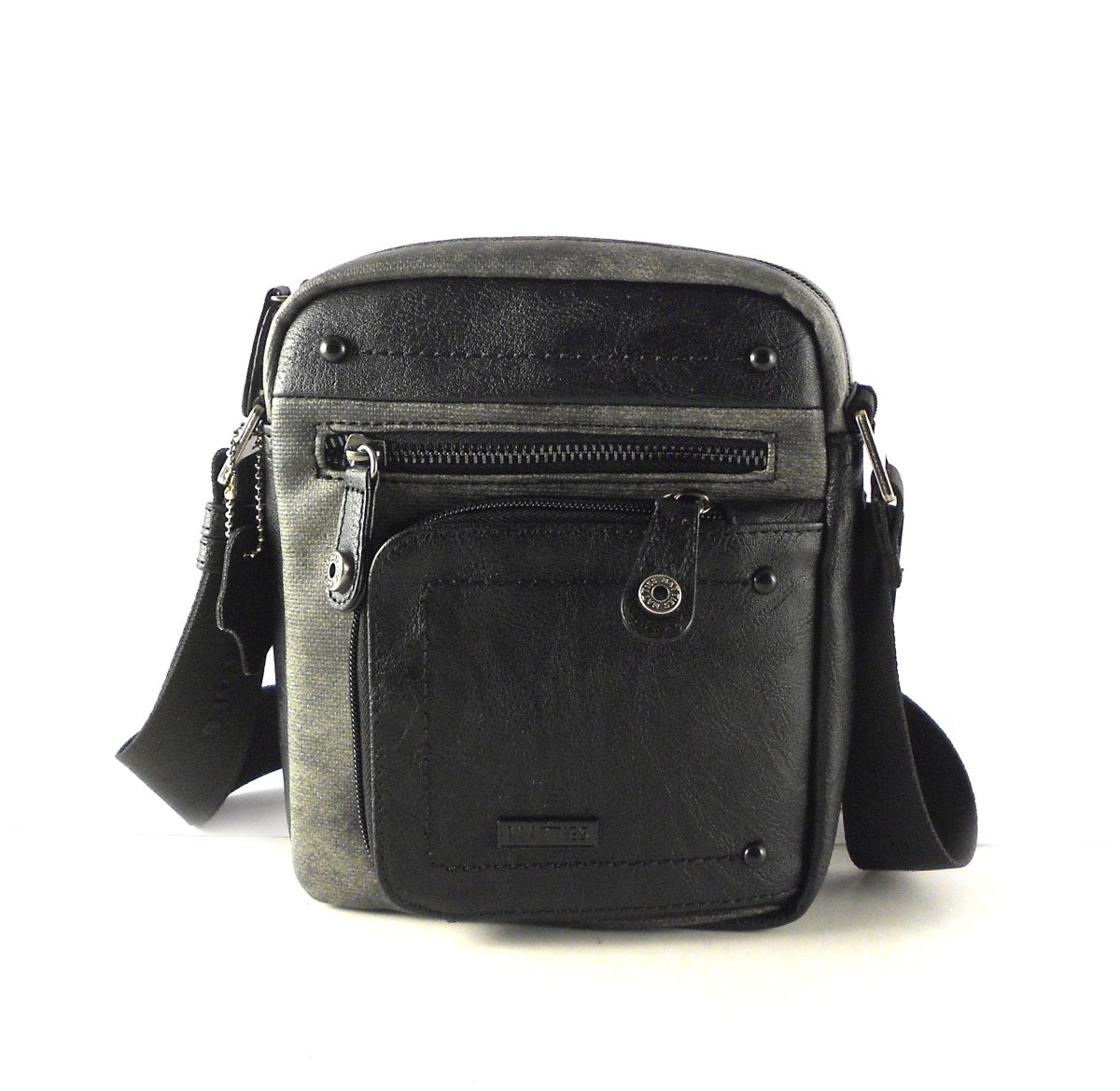 Bolso reportero hombre Matties Bags combinado - Imagen 2