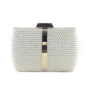 Clutch E.Ferri rígido color plata