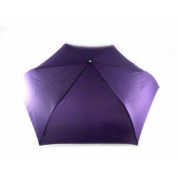 Paraguas Vogue plegable color verde y morado - Imagen 5