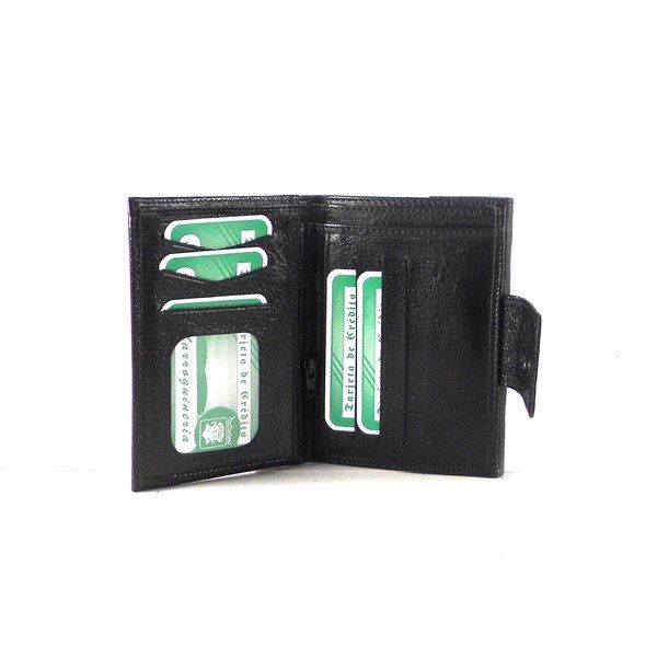 Cartera de piel pequeña para mujer Nilo con monedero - Imagen 7