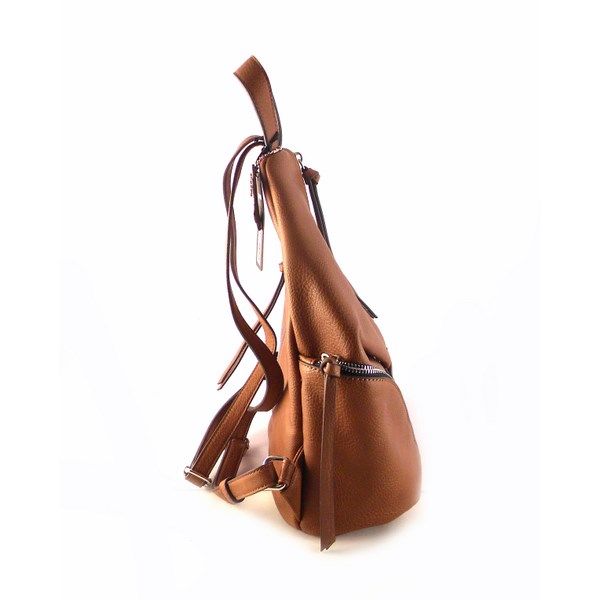 Mochila triangular para mujer Matties Bags cuero - Imagen 3