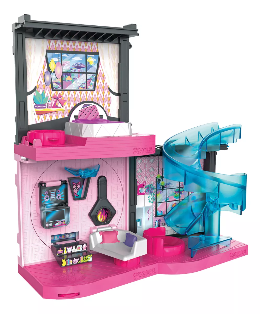 ZOOBLES MAGIC MANSION – Casa Mágica Transformable con Figura Exclusiva Z-Girl - Imagen 8