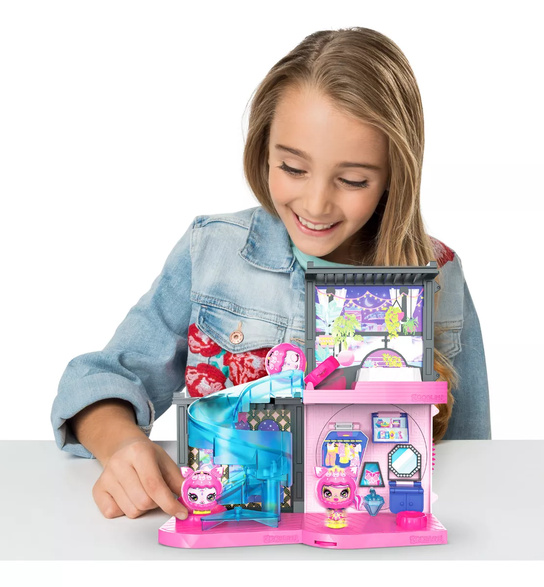 ZOOBLES MAGIC MANSION – Casa Mágica Transformable con Figura Exclusiva Z-Girl - Imagen 9