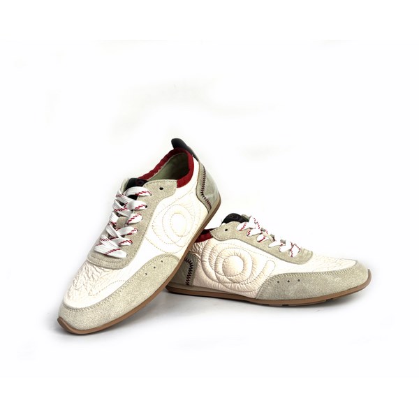 Deportivas piel mujer Elena Bloom beige - Imagen 2
