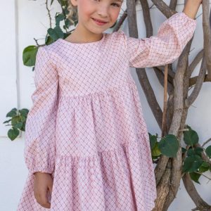 Vestido de niña rosa Cocote & Charanga