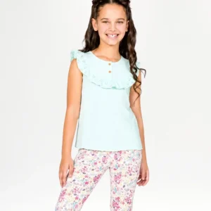 Legging de niña estampado floral
