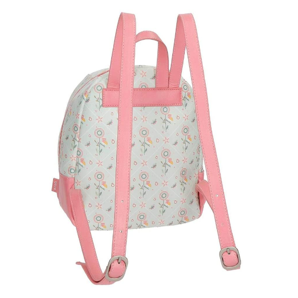 ENSO – Mochila Enso Owls Multicolor Mini Floral Rosa Niña Guardería 22x25x14 cm - Imagen 8