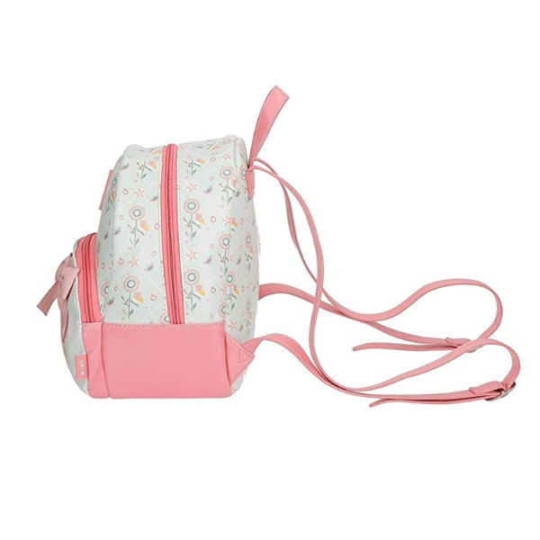 ENSO – Mochila Enso Owls Multicolor Mini Floral Rosa Niña Guardería 22x25x14 cm - Imagen 6
