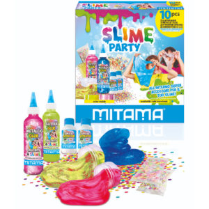 MITAMA – Smile Party Box con Slime Glitter Maxima Diversión