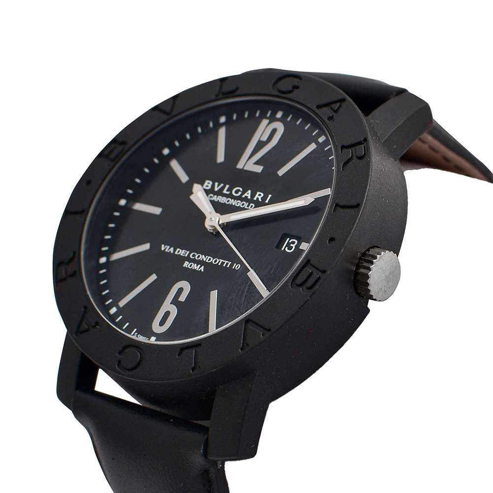 Bulgari Carbongold Via Condotti 40mm Ref.-BB40CL - Imagen 5