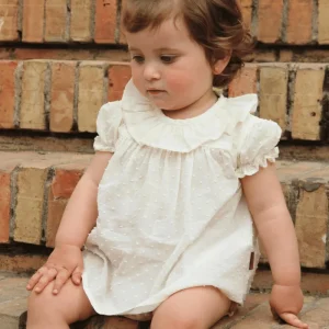 Blusa de bebé crudo Cocote & Charanga