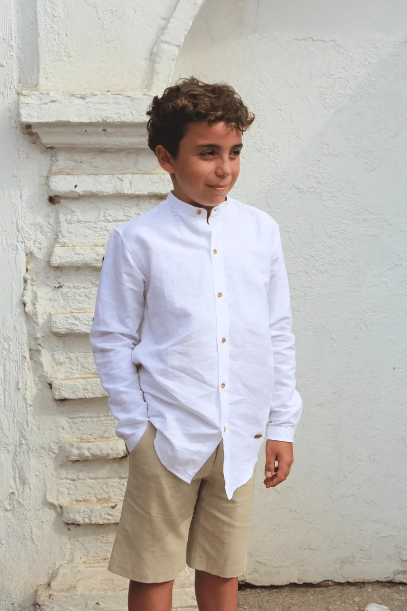 Pantalón de niño beige | Cocote & Charanga