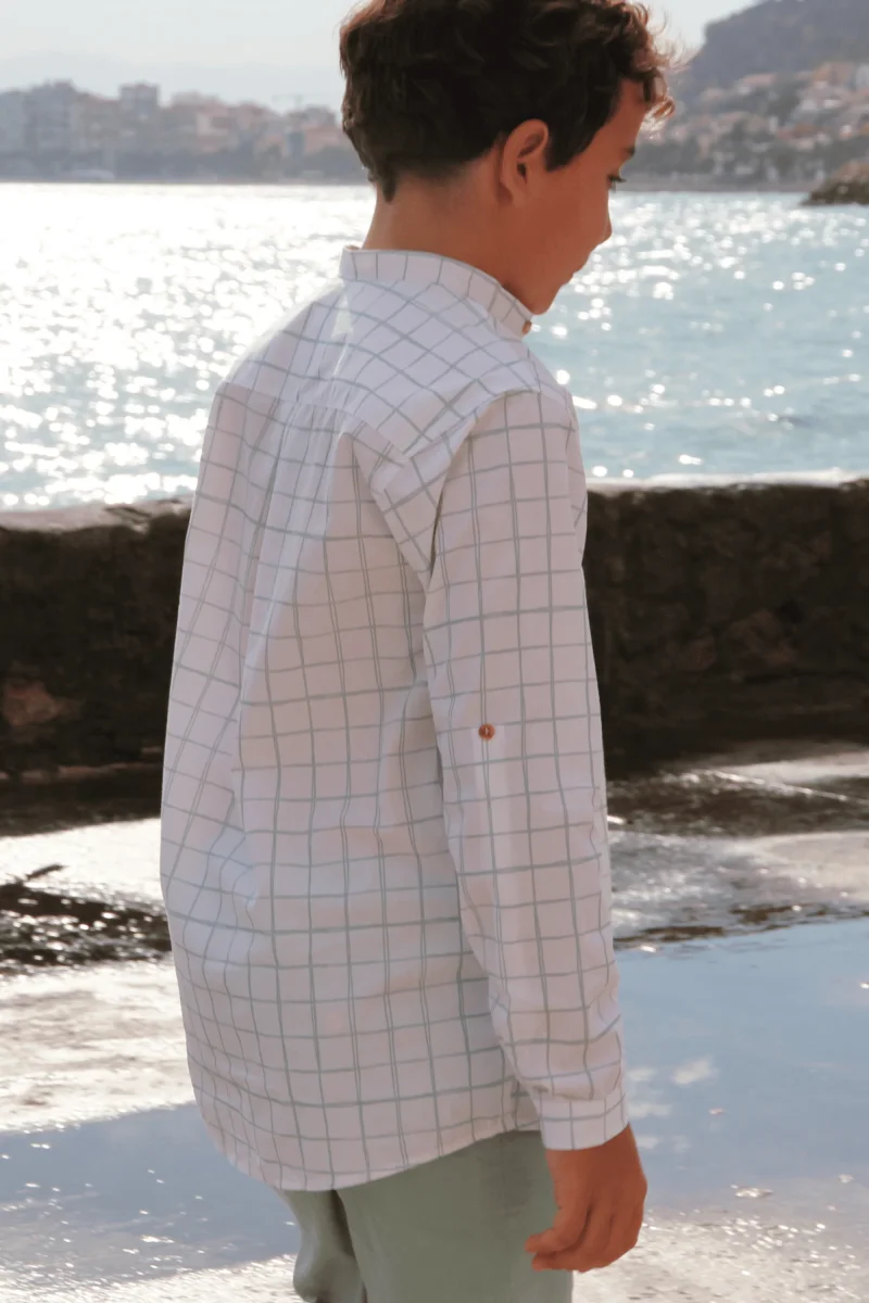 Camisa de niño verde Cocote & Charanga - Imagen 6