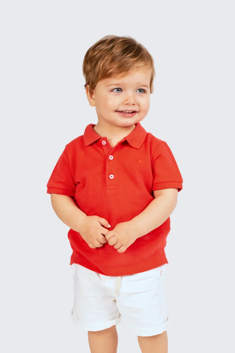 Polo de bebé rojo - Imagen 2