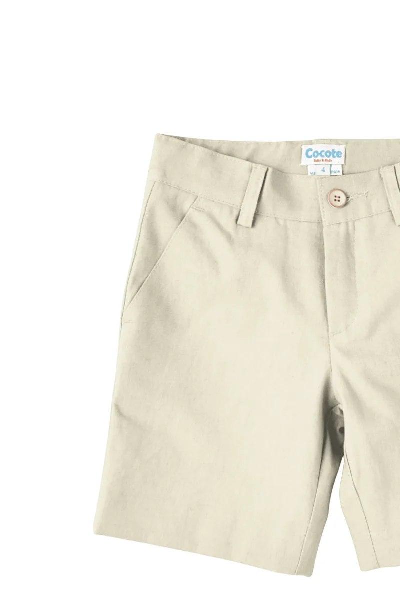 Pantalón de niño beige | Cocote & Charanga - Imagen 5