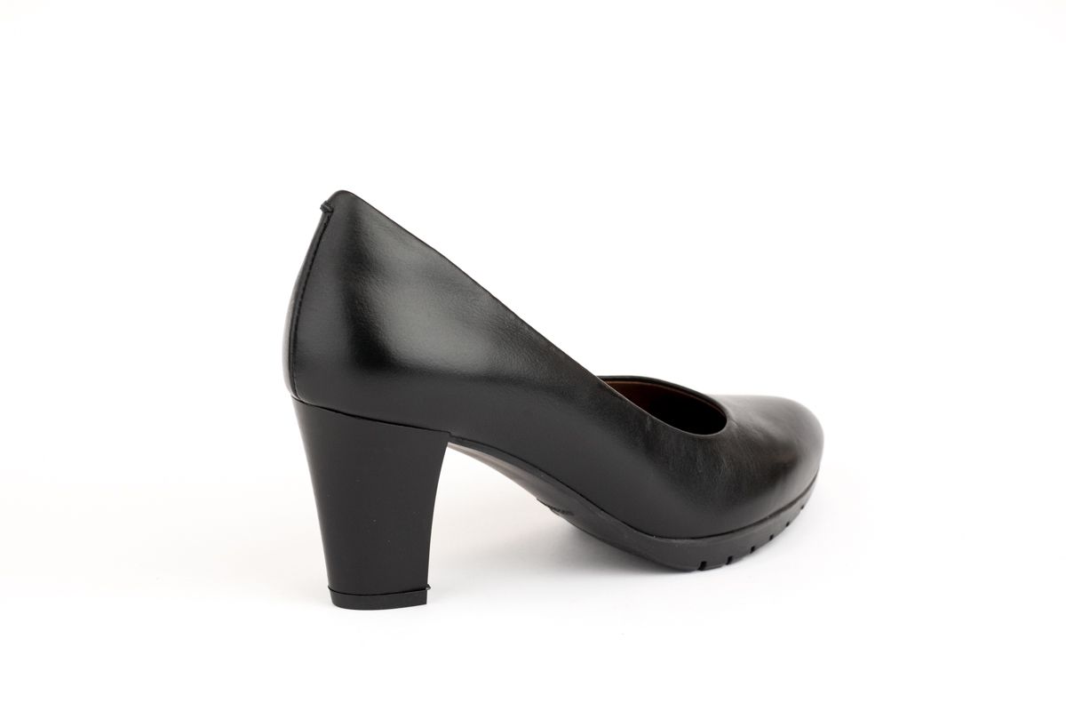 Zapatos salón piel superconfort Desireé Shoes Four8 negro - Imagen 3