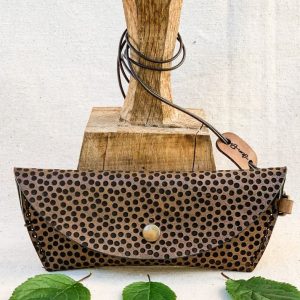 Funda de gafas Topos Marrón