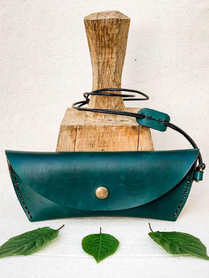 Funda de gafas Verde