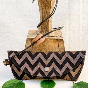 Funda de gafas Picos Marrón
