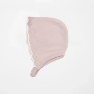 Capota rosa de tricot recién nacida | Dr Kid by Charanga