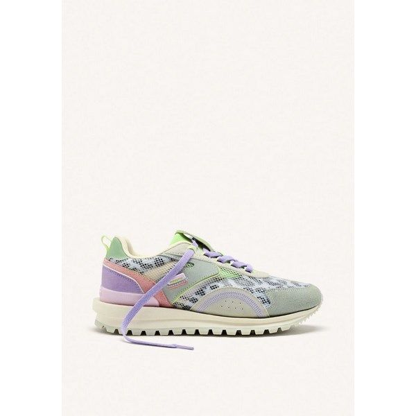 Zapatillas GIOSEPPO en piel y rejilla CAVENDISH multicolor - Imagen 4