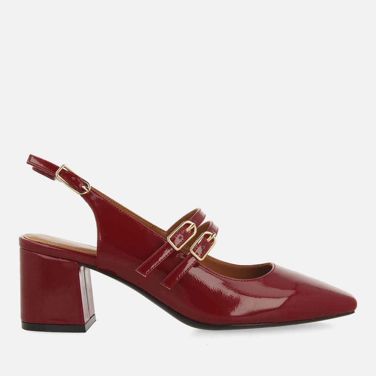 Zapatos destalonados GIOSEPPO Mary Jane charol sodus - Imagen 3