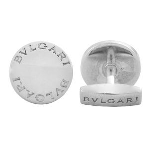 Gemelos Bulgari Pan Coupé Ref.-GM852957 (plata de ley)