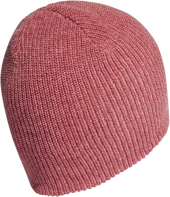 ADIDAS – Gorro adidas Melange Beanie HL4826 Rosa Unisex Punto Acanalado Invierno - Imagen 6