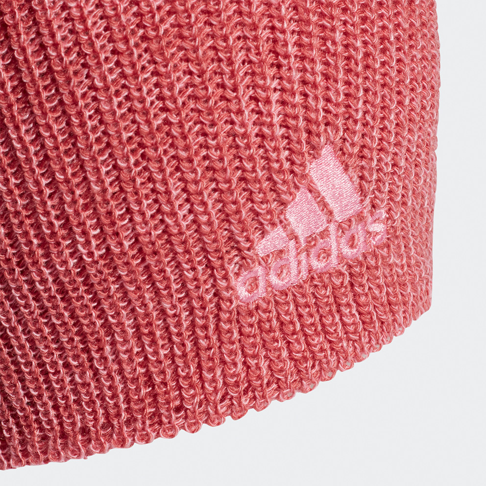 ADIDAS – Gorro adidas Melange Beanie HL4826 Rosa Unisex Punto Acanalado Invierno - Imagen 8