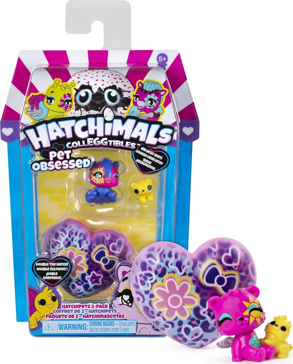 HATCHIMALS – Hatchipets 2 Figuras Sorpresa Coleccionables Regalo Niños - Imagen 2